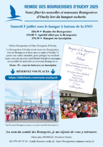 Remise des Bourgeoisies d&rsquo;Ouchy 2025